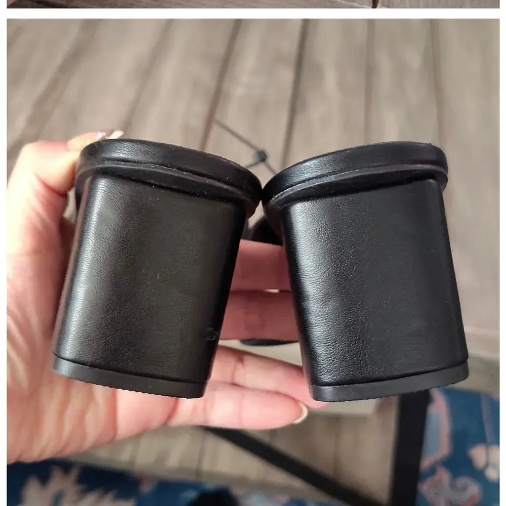 A New Day Diana Block Heel Size 8.5 Target Buckle New Pump - Picture 2 of 10